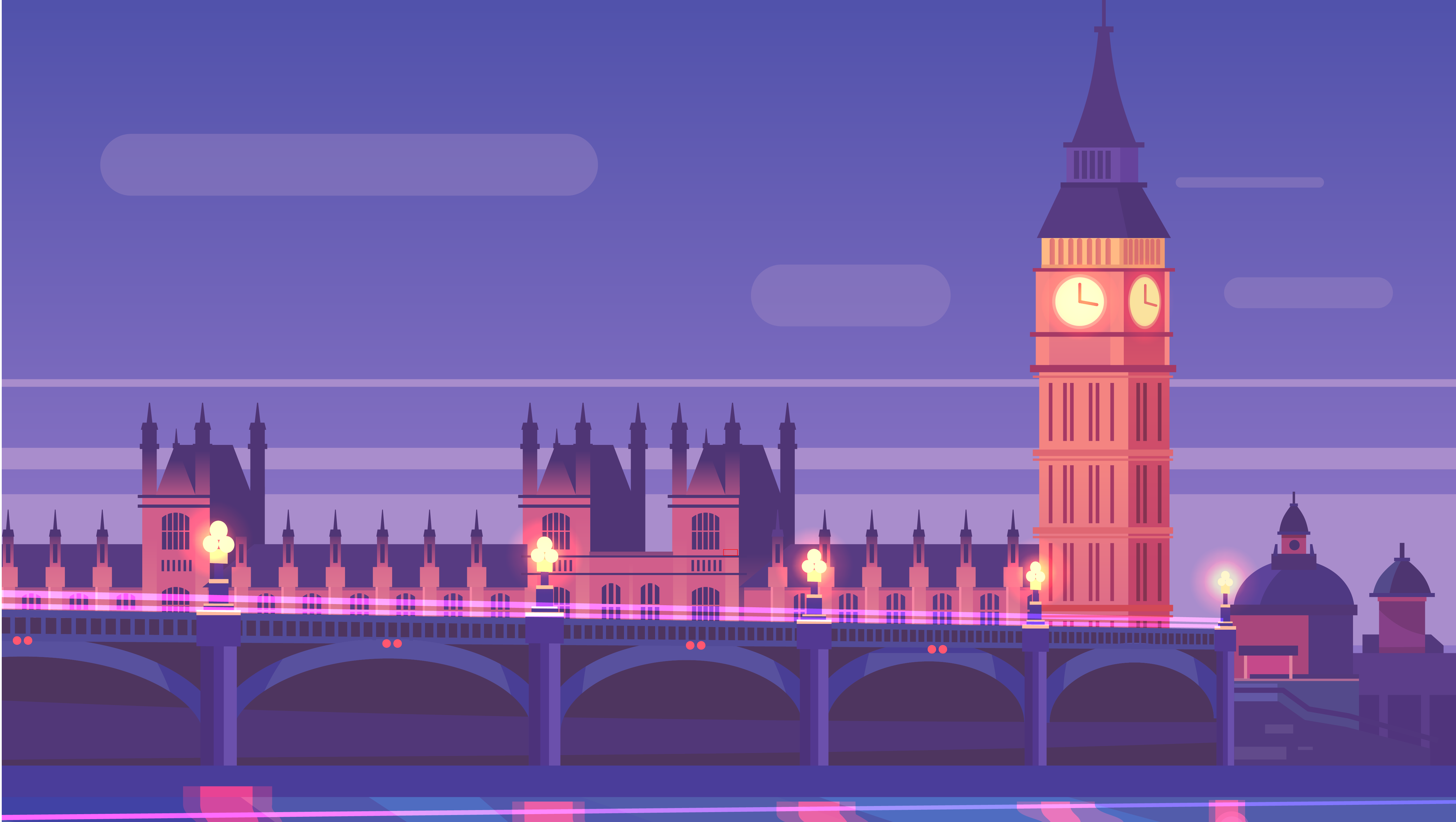 Illustration of Houses of Parliament